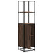 Dulapuru stejar maro 35,5x35x139 cm lemn și metal prelucrat - WALTI WALTI