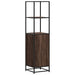 Dulapuru stejar maro 35,5x35x139 cm lemn și metal prelucrat - WALTI WALTI