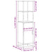 Dulapuru stejar maro 35,5x35x139 cm lemn și metal prelucrat - WALTI WALTI