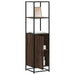 Dulapuru stejar maro 35,5x35x139 cm lemn și metal prelucrat - WALTI WALTI