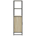 Dulapuru Stejar Sonoma 68x35x139 cm lemn și metal prelucrat - WALTI WALTI