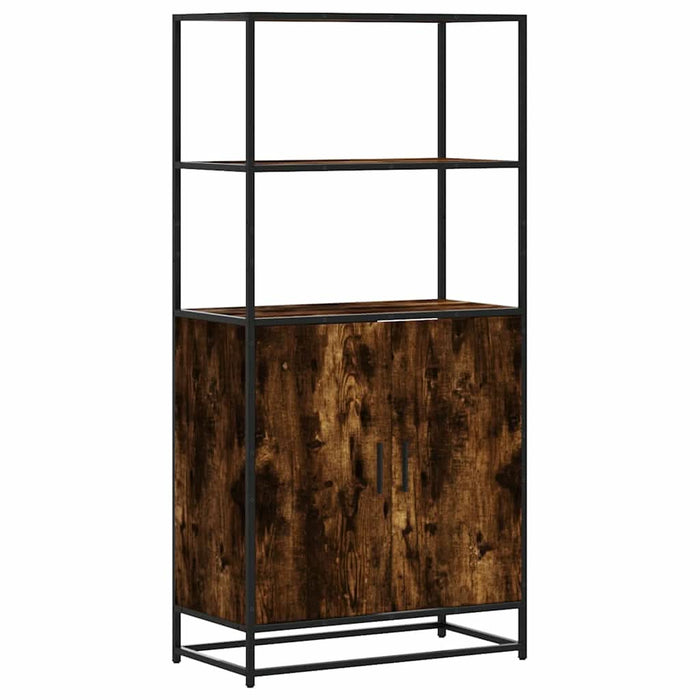 Dulapuru stejar afumat 68x35x139 cm lemn și metal prelucrat - WALTI WALTI