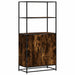Dulapuru stejar afumat 68x35x139 cm lemn și metal prelucrat - WALTI WALTI