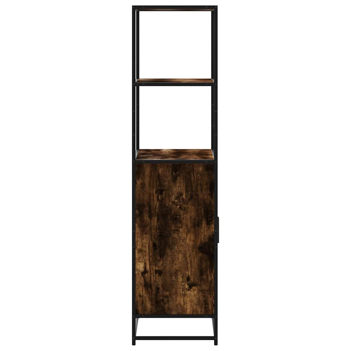 Dulapuru stejar afumat 68x35x139 cm lemn și metal prelucrat - WALTI WALTI