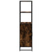Dulapuru stejar afumat 68x35x139 cm lemn și metal prelucrat - WALTI WALTI
