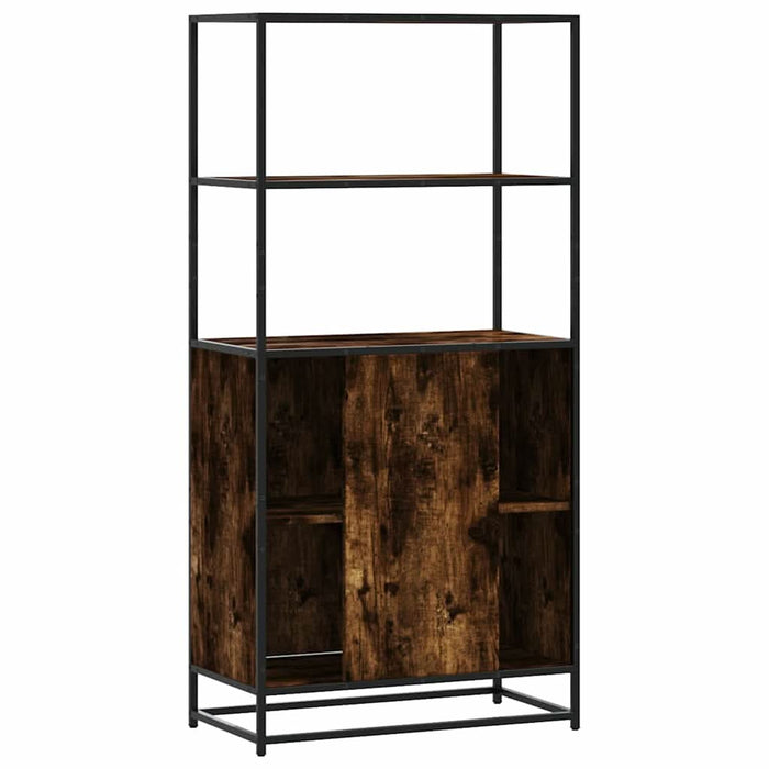 Dulapuru stejar afumat 68x35x139 cm lemn și metal prelucrat - WALTI WALTI