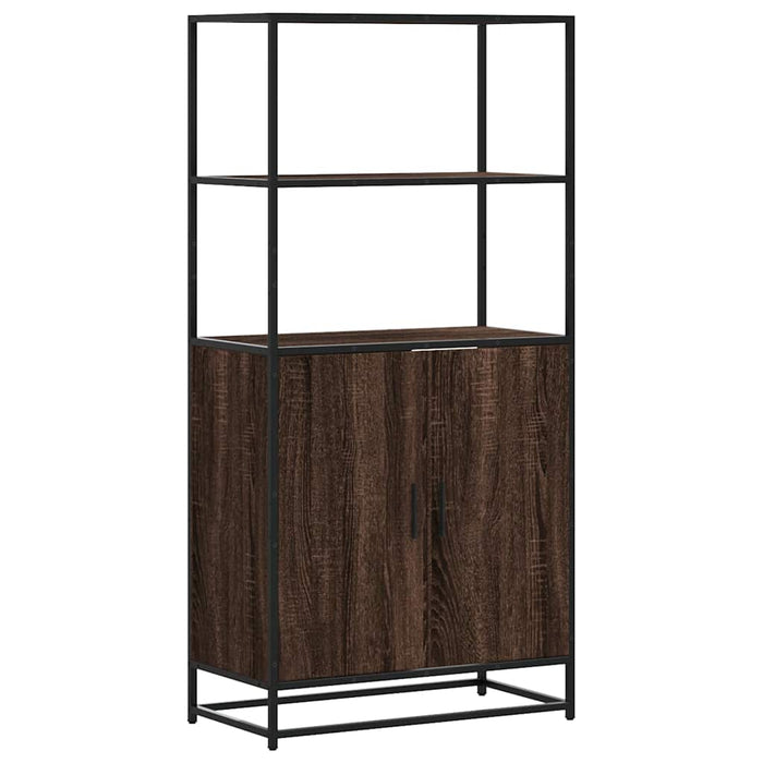 Dulapuru Stejar maro 68x35x139 cm lemn și metal prelucrat - WALTI WALTI