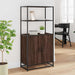 Dulapuru Stejar maro 68x35x139 cm lemn și metal prelucrat - WALTI WALTI