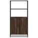 Dulapuru Stejar maro 68x35x139 cm lemn și metal prelucrat - WALTI WALTI