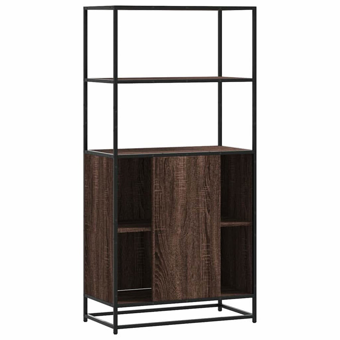 Dulapuru Stejar maro 68x35x139 cm lemn și metal prelucrat - WALTI WALTI