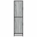 Dulap nalt gri Sonoma 35,5x35x139 cm lemn prelucrat - WALTI WALTI