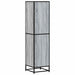 Dulap nalt gri Sonoma 35,5x35x139 cm lemn prelucrat - WALTI WALTI