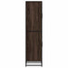 Dulapuru stejar maro 35,5x35x139 cm lemn și metal prelucrat - WALTI WALTI