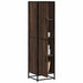 Dulapuru stejar maro 35,5x35x139 cm lemn și metal prelucrat - WALTI WALTI