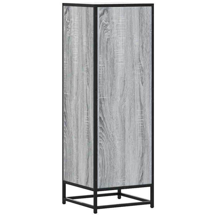 Dulap nalt gri Sonoma 35,5x35x106,5 cm lemn prelucrat WALTI