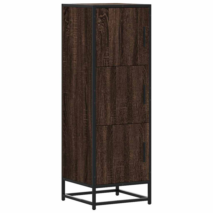 Dulapuru stejar maro 35,5x35x106,5 cm lemn și metal prelucrat WALTI