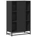Dulapuru negru 68x35x106,5 cm lemn și metal prelucrat - WALTI WALTI
