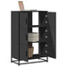 Dulapuru negru 68x35x106,5 cm lemn și metal prelucrat - WALTI WALTI