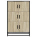 Dulapuru Stejar Sonoma 68x35x106,5 cm lemn și metal prelucrat - WALTI WALTI