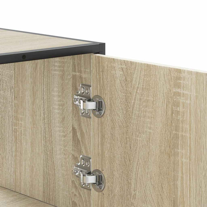 Dulapuru Stejar Sonoma 68x35x106,5 cm lemn și metal prelucrat - WALTI WALTI