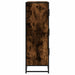 Dulapuru stejar afumat 68x35x106,5 cm lemn și metal prelucrat - WALTI WALTI