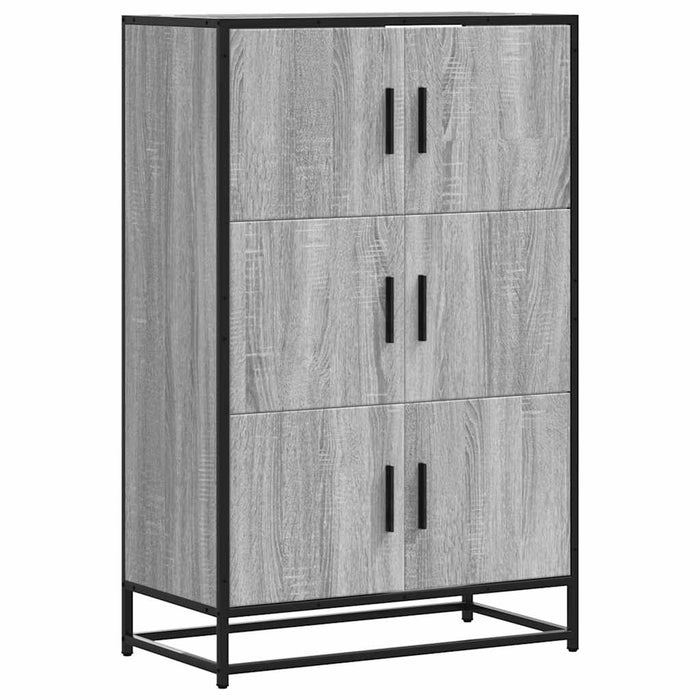 Dulap nalt gri Sonoma 68x35x106,5 cm lemn prelucrat - WALTI WALTI