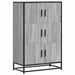 Dulap nalt gri Sonoma 68x35x106,5 cm lemn prelucrat - WALTI WALTI
