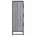 Dulap nalt gri Sonoma 68x35x106,5 cm lemn prelucrat - WALTI WALTI