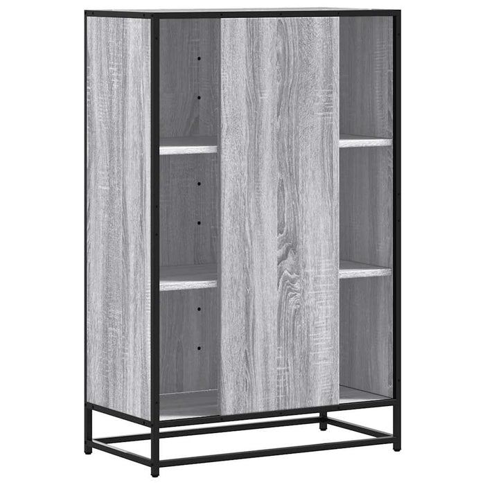 Dulap nalt gri Sonoma 68x35x106,5 cm lemn prelucrat - WALTI WALTI