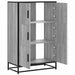 Dulap nalt gri Sonoma 68x35x106,5 cm lemn prelucrat - WALTI WALTI