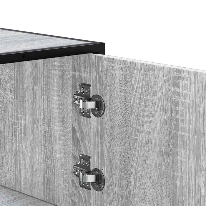 Dulap nalt gri Sonoma 68x35x106,5 cm lemn prelucrat - WALTI WALTI