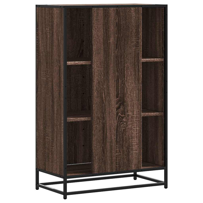 Dulapuru stejar maro 68x35x106,5 cm lemn și metal prelucrat - WALTI WALTI
