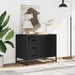 Dulap cu sertare, negru, 70x41x56 cm, lemn compozit - WALTI WALTI