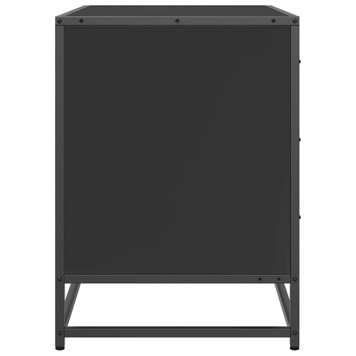 Dulap cu sertare, negru, 70x41x56 cm, lemn compozit - WALTI WALTI