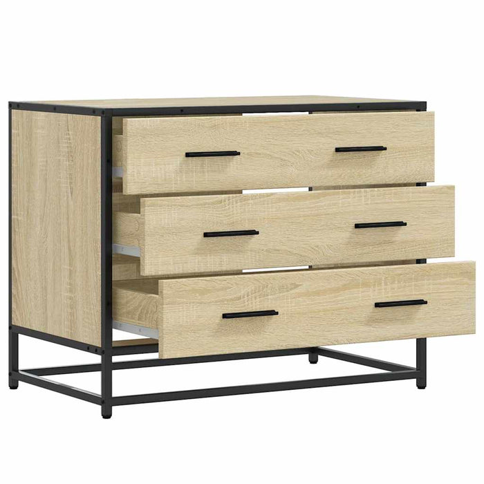 Dulap cu sertare, stejar sonoma, 70x41x56 cm, lemn compozit - WALTI WALTI