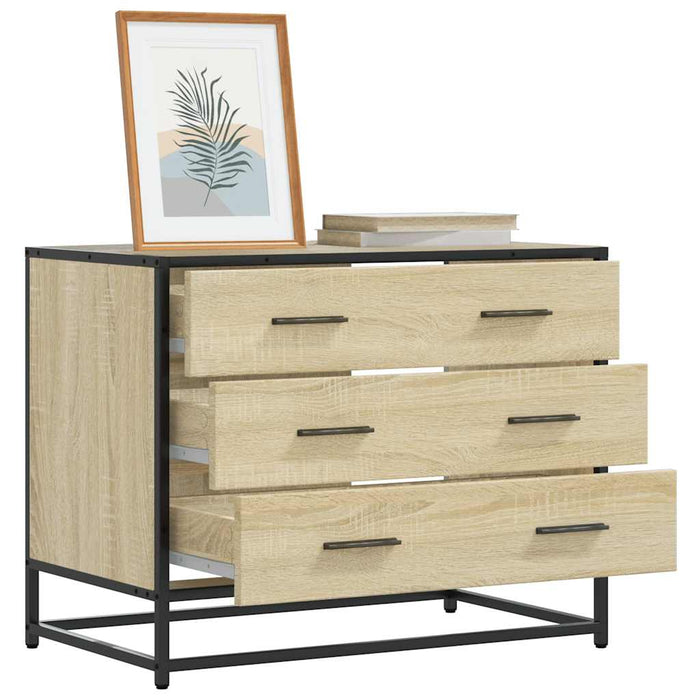 Dulap cu sertare, stejar sonoma, 70x41x56 cm, lemn compozit - WALTI WALTI