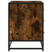 Dulap cu sertar, stejar fumuriu,70x41x56 cm, lemn prelucrat - WALTI WALTI