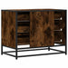 Dulap cu sertar, stejar fumuriu,70x41x56 cm, lemn prelucrat - WALTI WALTI