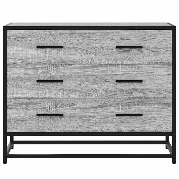 Dulap cu sertar, gri sonoma, 70x41x56 cm, lemn prelucrat - WALTI WALTI