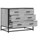 Dulap cu sertar, gri sonoma, 70x41x56 cm, lemn prelucrat - WALTI WALTI