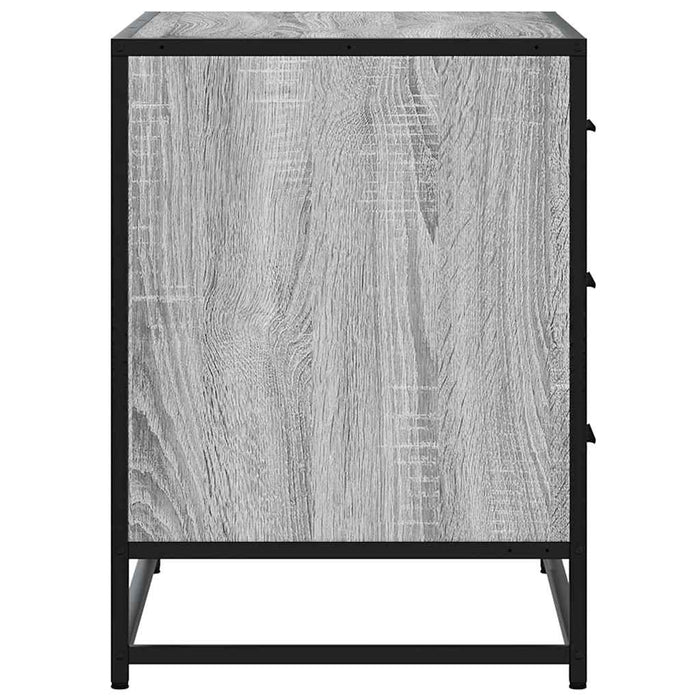 Dulap cu sertar, gri sonoma, 70x41x56 cm, lemn prelucrat - WALTI WALTI