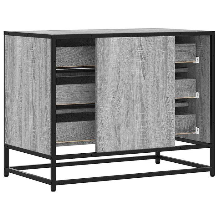 Dulap cu sertar, gri sonoma, 70x41x56 cm, lemn prelucrat - WALTI WALTI
