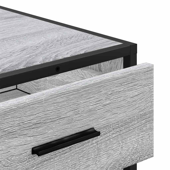 Dulap cu sertar, gri sonoma, 70x41x56 cm, lemn prelucrat - WALTI WALTI