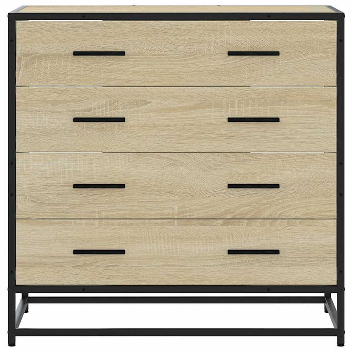 Dulap cu sertare, stejar sonoma, 70x41x70 cm, lemn compozit - WALTI WALTI