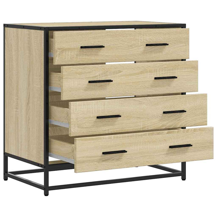 Dulap cu sertare, stejar sonoma, 70x41x70 cm, lemn compozit - WALTI WALTI