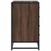 Dulap cu sertar, stejar maro, 70x41x70 cm, lemn prelucrat - WALTI WALTI