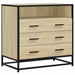 Dulap cu sertare, stejar sonoma, 70x41x70 cm, lemn compozit - WALTI WALTI