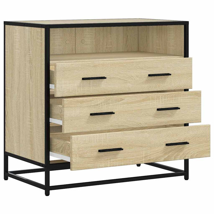 Dulap cu sertare, stejar sonoma, 70x41x70 cm, lemn compozit - WALTI WALTI