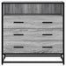 Dulap cu sertar, gri sonoma, 70x41x70 cm, lemn prelucrat - WALTI WALTI