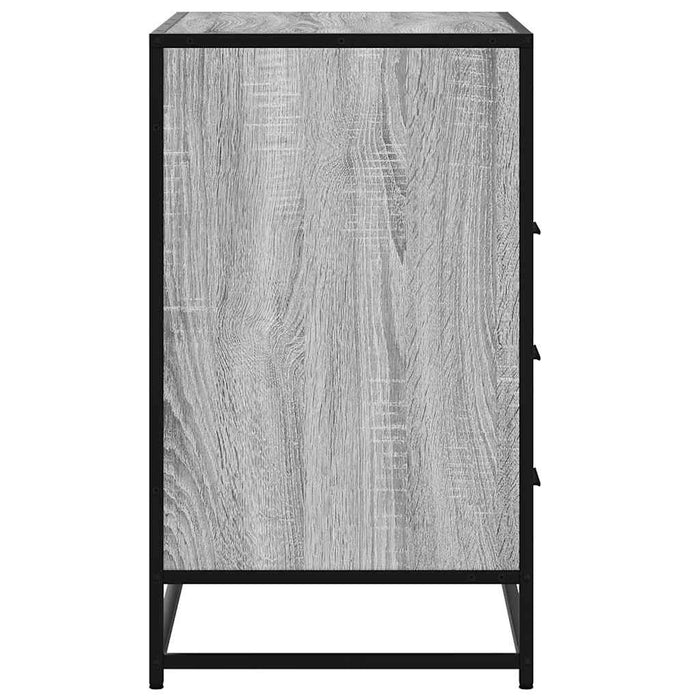 Dulap cu sertar, gri sonoma, 70x41x70 cm, lemn prelucrat - WALTI WALTI